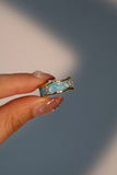 18K Real Gold Plated Blue Tide Ring