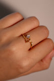 24K Gold Vermeil Shooting Star Ring