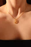 24K Gold Vermeil Garland Tulip Necklace