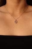 925 Sterling Silver Garland Tulip Necklace