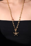 18K Real Gold Plated Diamond Starfish Necklace (Waist Chain)