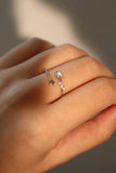 925 Sterling Silver Shooting Star Ring