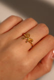 18K Gold Vermeil Bowknot Ring