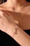 925 Sterling Silver Moonstone Galaxy Bracelet