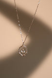 925 Sterling Silver Garland Tulip Necklace