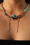 Jade Dragon Chain Necklace