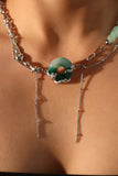 Jade Dragon Chain Necklace