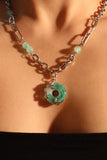 Jade Dragon Necklace (EARRINGS INCLUDED)