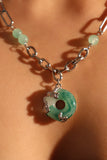 Jade Dragon Necklace (EARRINGS INCLUDED)