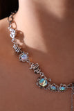 Opal knot Necklace