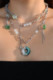 Jade Dragon Necklace (EARRINGS INCLUDED)