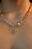 18K Real Gold Plated Star Blink Necklace