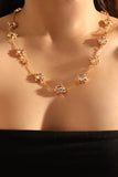 Multi Wearing Moonstones Bracelet Necklace (Waist Chain)