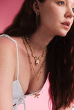 18K Real Gold Plated Diamond Starfish Necklace (Waist Chain)