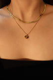 18K Real Gold Plated Stainless Steel Chain Necklace