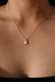 925 Sterling Silver Pearl Shell Necklace