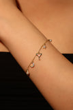 18K Real Gold Plated Magic Moon Star Bracelet