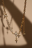 18K Real Gold Plated Stellar Pearl Radiance Necklace