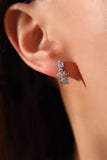 3 in 1 Moonstones Stud Earrings