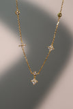 18K Gold Vermeil Lucky Leaf Necklace