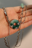 Jade Dragon Chain Necklace