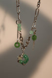 Jade Dragon Necklace (EARRINGS INCLUDED)