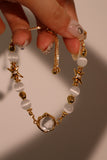 18K Gold White Moonlight Bracelet