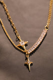 18K Real Gold Plated Star Blink Necklace