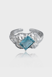 Blue Gem Ring