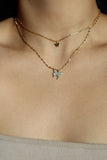 24K Gold Butterfly Thin Layer Necklace