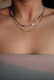 Stainless Steel Chain Layers Necklace