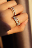 Thick Layers Diamond Ring - Cutethingscommin