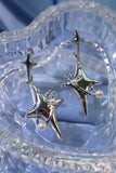 Saturn Star Earrings