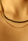 18K Gold Stainless Steel Layer Necklace