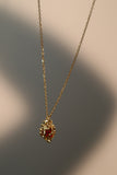 18K Real Gold Plated Heart Necklace