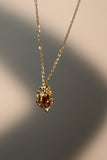 18K Real Gold Plated Heart Necklace