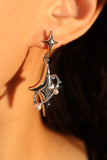 Saturn Star Earrings