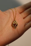 18K Real Gold Plated Heart Necklace