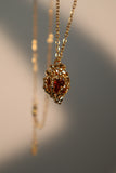 18K Real Gold Plated Heart Necklace