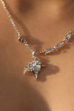 Moonlight Saturn Star Diamond Necklace